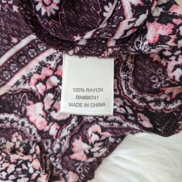 {Belle Du Hour} NEW Cold Shoulder Peasant Top - Picture 5 of 6